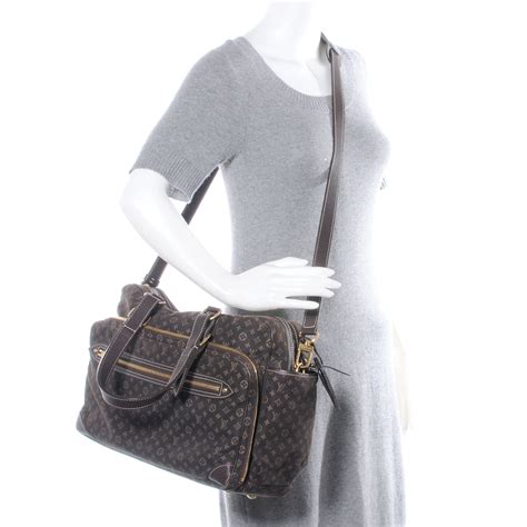 louis vuitton sac a langer mini lin baby bag|LOUIS VUITTON Mini Lin Sac a Langer Diaper Bag Ebene.